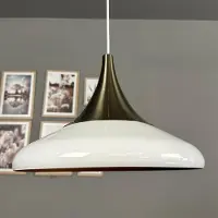 Bamyum Paladin Hanglamp Industrieel Metaal Ø35 cm, Vintage Hanglamp, E27 Pendellamp