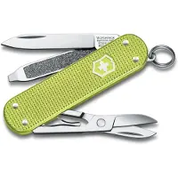 Victorinox Classic Alox Colors Zakmes - Lime Twist - 5 Functies