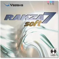Yasaka - Rakza 7 Soft - Rood - 2.0 - Tafeltennis Rubbers