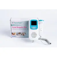 Sensitest Foetale Doppler – Baby Hartslagmeter voor Thuis – Inclusief Ultrasound Gel 60g – Zwangerschap vanaf 12 Weken – Fetal Doppler met LCD Display & Audio