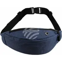Rainbow HARDLOOPTASJE - SPORTTAS - FITNESS HEUPTASJE - HARDLOOP TAS SMARTPHONE ACCESSOIRES - MET OPENING VOOR OORDOPJES