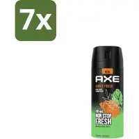 Axe Deodorant Bodyspray Jungle Fresh 150 ml - Bulkverpakking - 7 stuks