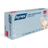 Hynex Vinyl handschoenen maat XL Clear 100/doos 4,5gram