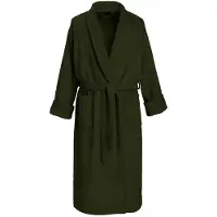 De Witte Lietaer Badjas Etrusk Khaki - M - Unisex - Katoen