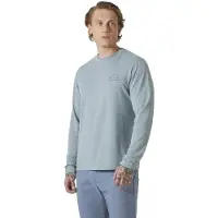 Helly Hansen Skog Graphic Tee T-shirt Met Lange Mouwen Blauw XL Man