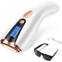Aura Laser Ontharingsapparaat – Haarverwijderaar IPL Technologie – Ontharingsapparaat Met 9 Energieniveaus - Epileerapparaat Voor Vrouwen – Wit - 28cm x 17cm x 8cm