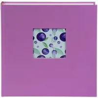 Goldbuch - Fotoalbum Bella Vista - Lavendel/Wit - 30x31 cm - 60 pagina's