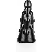 Bubble Toys - PokPok - Anaal Dildo - Zwart - Vier maten Medium