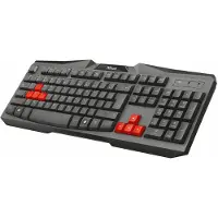 Trust Ziva IT | USB Toetsenbord | Gaming Toetsenbord | QWERTY | Italiaans