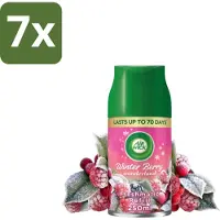 Air Wick Freshmatic – Automatische Luchtverfrisser Navulling – Winter Berry Wonderland - 250 ml - Bulkverpakking - 7 stuks