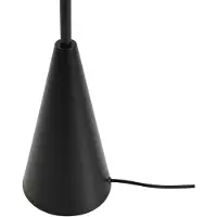 LINDBY Vloerlampe , Norvik, Zwart, Woonkamer, Metaal, Modern
