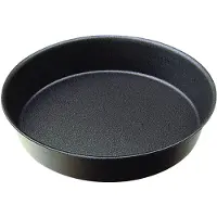 Gobel bakblik ø 24 cm staal bruin