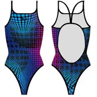 Turbo Walnut Swimsuit Blauw,Zwart 5XL Vrouw