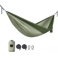 Naturehike Ultralight Hangmat – 1-persoons – NH21DC011 – Groen – 340T Polyester – Tot 200 kg