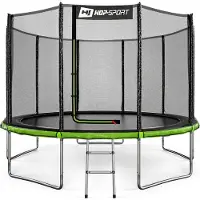 Hop-Sport Hop Sport HS-T12A – Trampoline – Ø366 cm 12FT – Buitennet Veiligheidsnet – Incl. Ladder