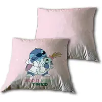 Aymax Lilo Stitch Sierkussen 40x40 Velboa Zacht Gevuld