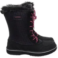 Bagheera Winter Snowboots - Zwart/Roze - Maat 31 - Kids