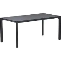 Garden Impressions Felini tuintafel aluminium - 160x84xH72 cm - carbon black
