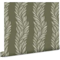 Laura Ashley Vliesbehang - Coulderton Leaves 10mx52cm