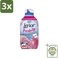 Lenor 3 x – Wasverzachter – Bloesem – 60 Wasbeurten – 840 ml - Grootverpakking - Koffiezetapparaat - Koffiezetapparaat - Koffiezetapparaat