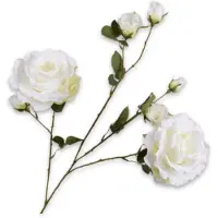 Silk-ka - Kunstbloem - wit - H94 cm