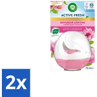 Air Wick 2 x – Luchtverfrisser – Deco Sphere Magnolia & Kersenbloesem – 75 ml - Luchtverfrisser - Geur - Bloemige Geur - Magnolia - Kersenbloesem