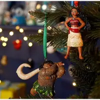 Disney Moana & Maui set van 2 Ornamenten