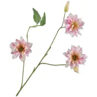 Silk-ka - Kunstbloem - creme - H98 cm