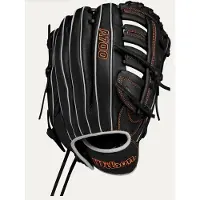 Wilson - Honkbalhandschoen - A700 - Jeugd - 12,5 inch - Zwart - LHT (voor linkshandige werper)