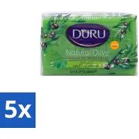 Duru 5 x – Zeep – Olijf & Glycerine – 150 g - Hamam Zeep - Schuimmassage - Olijfolie Zeep - Zeep Voor Huidverzorging - Olijf En Glycerine Zeep