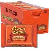 Reese's Reese’s BIG CUP Peanut Butter Cups Pack de 4 | 4 x 39g | Format Économique