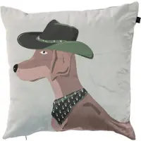 OVERSEAS Kussen Bob - 45x45 cm - Soft Green