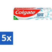 Colgate – Tandpasta – White Teeth – 75 ml - Bulkverpakking - 5 stuks