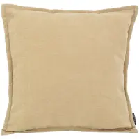 NOVÉE Sierkussen chenille piped beige | 45 x 45 cm | polyester