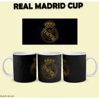 Roly Real Madrid Voetbal Mok High quality print 325 ml - Coffee Mug - Football Gift Real Madrid Official Logo Cup – Football Fan Mug, Ceramic Coffee Cup for Madridistas