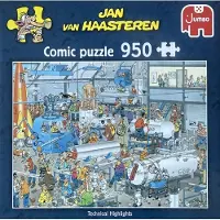 Jumbo Jan van Haasteren comic puzzle - 950 stukjes puzzel - Technical Highlights Technische Hoogstandjes