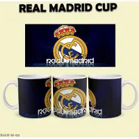 Roly Real Madrid Voetbal Mok High quality print 325 ml - Coffee Mug - Football Gift Real Madrid Official Logo Cup – Football Fan Mug, Ceramic Coffee Cup for Madridistas
