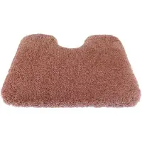 Prima - Dolce - WC mat - 50x60cm - oud roze - antislip - met uitsparing 21cm