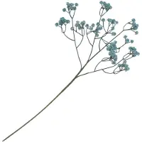 Chaks Kunstbloem Gipskruid - 60 cm - blauw - tak - kunst bloem - Gypsophila
