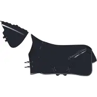 Imperial Riding Outdoordeken Super Proof-200 gr.-125-175-Navy