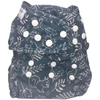 Cheeky Wipes Cheeky Baby Wasbare luier overbroekje – Eekhoorn – Waterdicht – Ademend