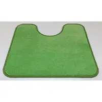 Prima - WC mat - Britt - appel groen - 50x60cm - uitsparing 21cm