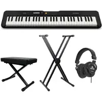 Casio CT-S200 Casiotone Black keyboard starterset Deluxe