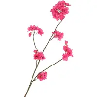 DK Design Daan Kromhout - Kunsttak - Silk - Cherry Blossom - Kersenbloesem - Donker roze - Fuchsia - 85CM