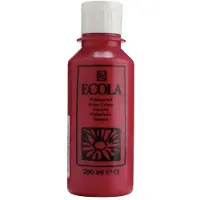 Ecola plakkaatverf 318 Karmijn 250ML