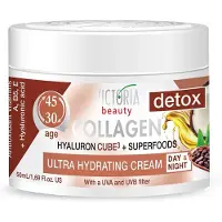 Victoria Beauty - Collageen gezichtscreme 50 ml ultra hydraterend 30 - 45 jaar