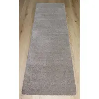 Prima - Soft - Badmat - wastafelmat - loper - beige - taupe - 60x180cm - antislip