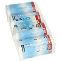 Papstar Transparante Vuilniszakken 35 Liter | 800 Zakken | HDPE | 14 My | 55x69 cm - Transparante Pedaalemmerzakken, Afvalzakken 35 Liter, Hoge Pedaalemmerzak 30-35 Liter