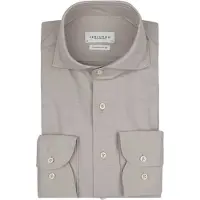Profuomo Overhemd 'Japanese Knitted' beige