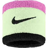 Nike Swoosh Polsband (Set van 2) (Volt/Roze/Zwart)